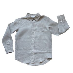 Janie and Jack The Linen Shirt Pure Cashmere Size 6
